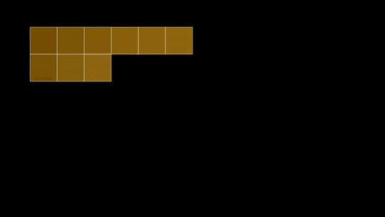 A horizontal gradient kernel sliding over a small image patch.